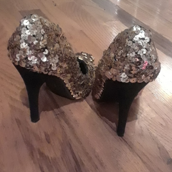 Sequin Sparkle Heels - Picture 4 of 4